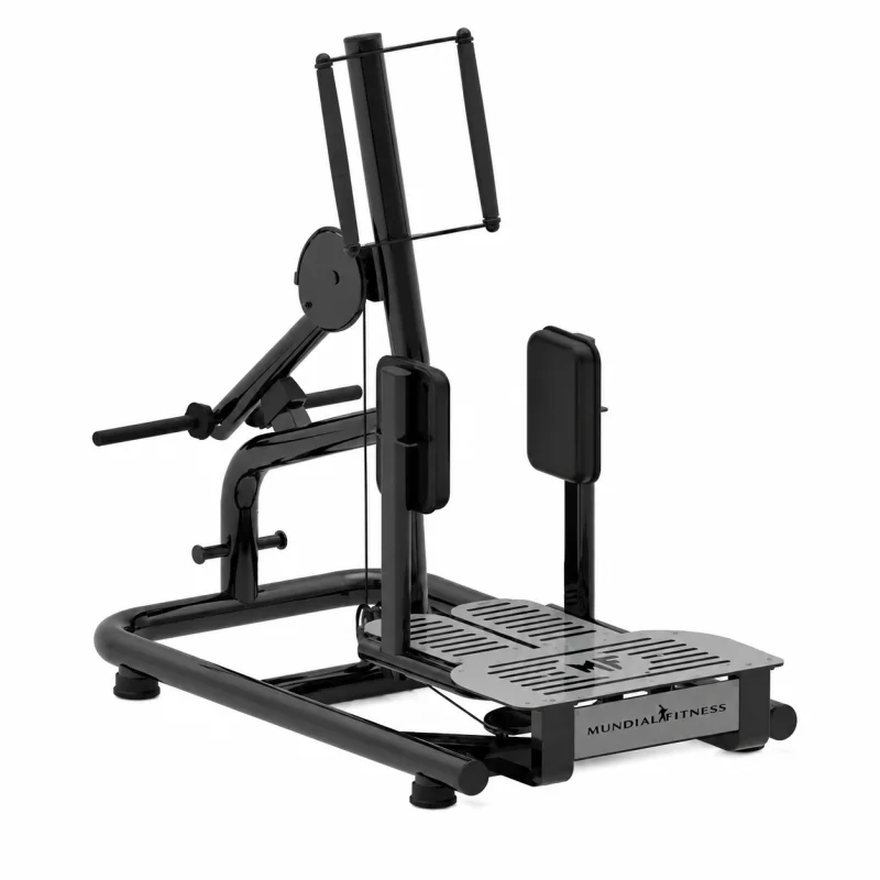 Estrutura metálica de aparelho de musculação